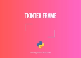 Frames in Tkinter