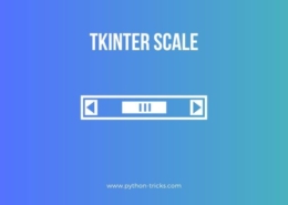 Scale in Tkinter