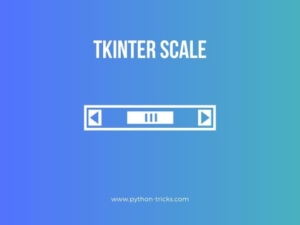 Scale in Tkinter