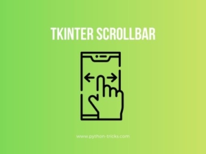 Scrollbar in Tkinter