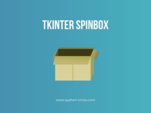 Spinbox in Tkinter