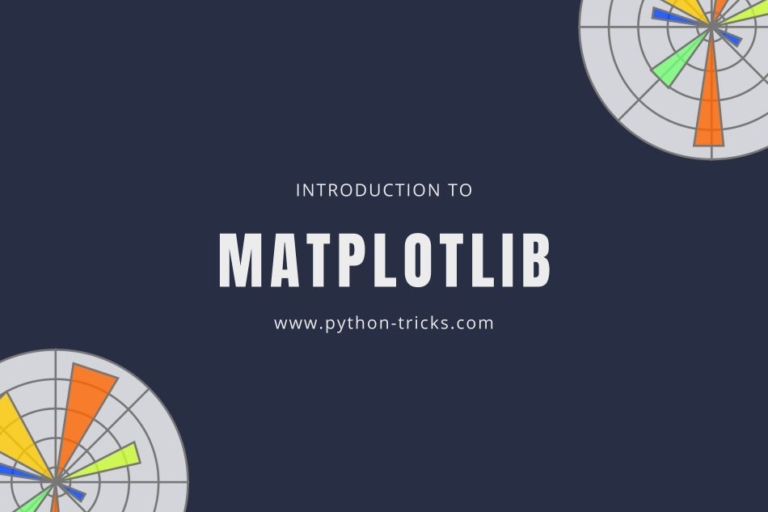 Matplotlib Introduction: Matplotlib Visualization | Python Tricks