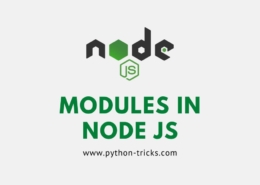 modules in node js
