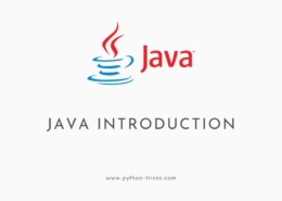 Java Introduction