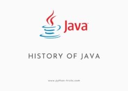 history of java